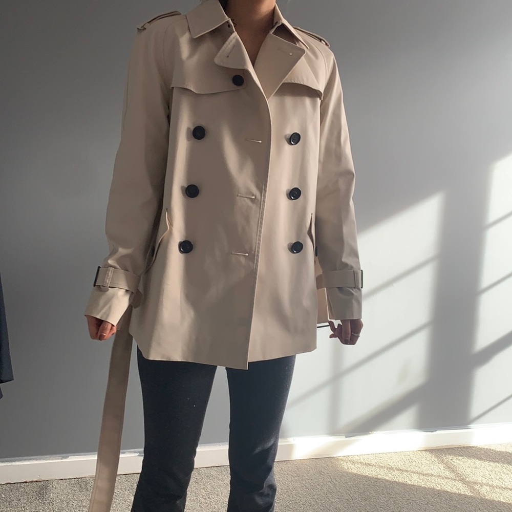 New Coach trench coat.